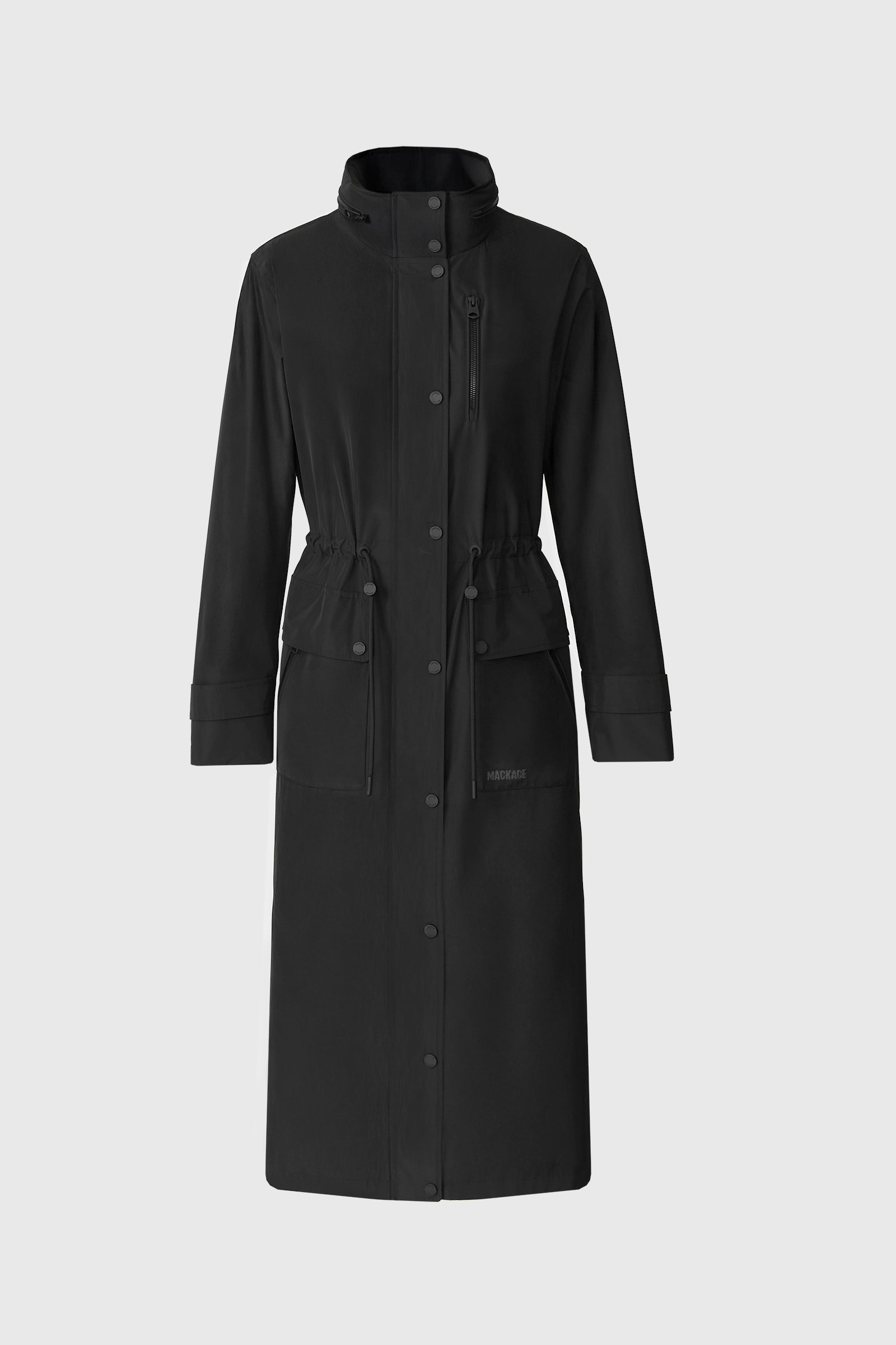 MAGDELENA Maxi-Length Rain Jacket for Women | Mackage® EU
