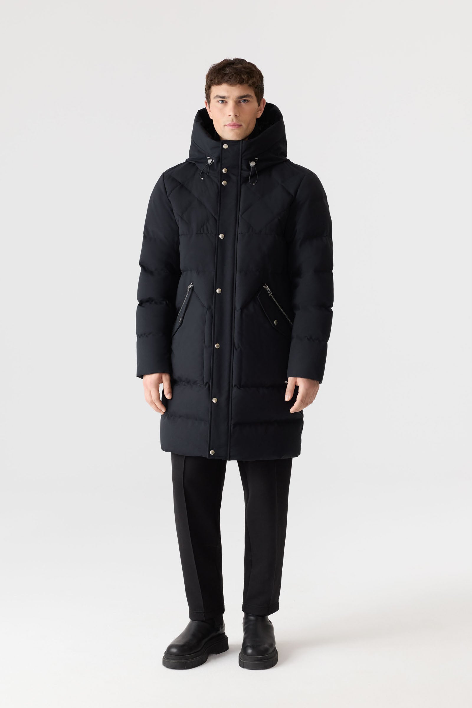 WERNER-Z Quilted Down Parka - removable Bib for Men | Mackage® EU