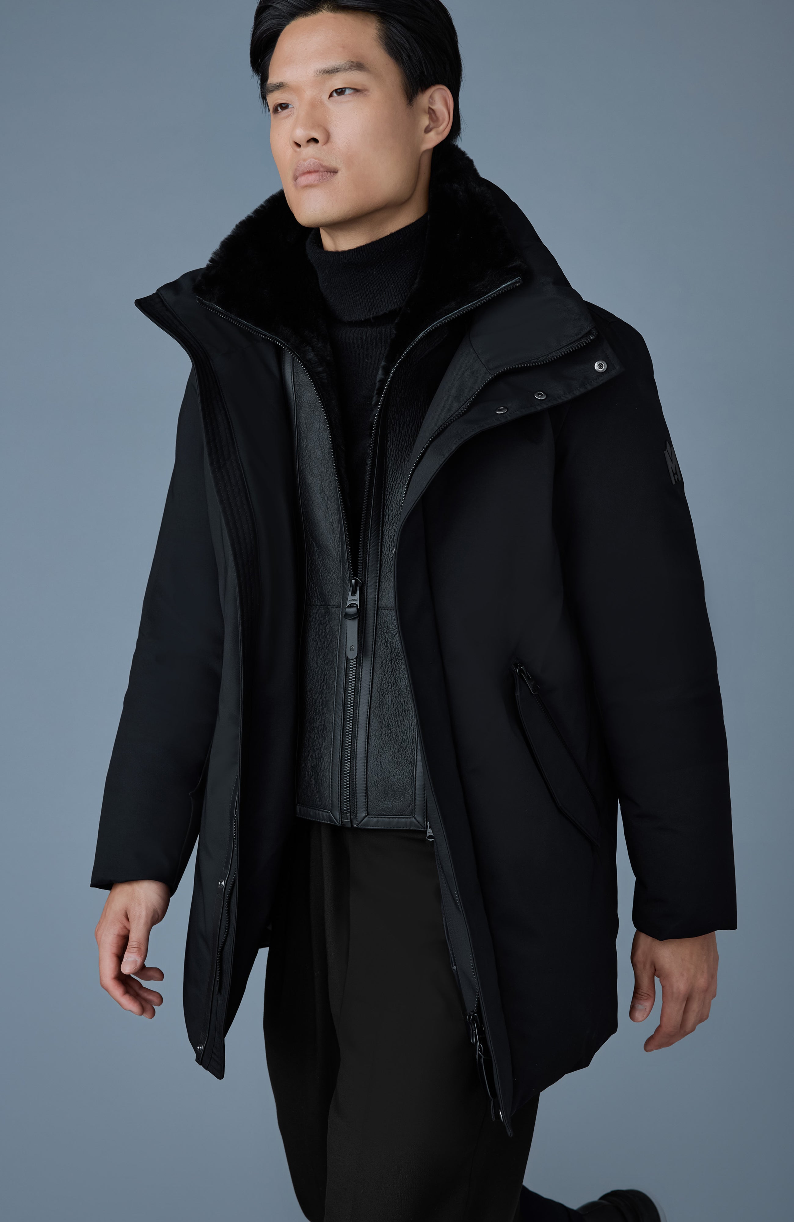 SULLIVAN 2-in-1 Down Coat - removable Bib for Men | Mackage® EU