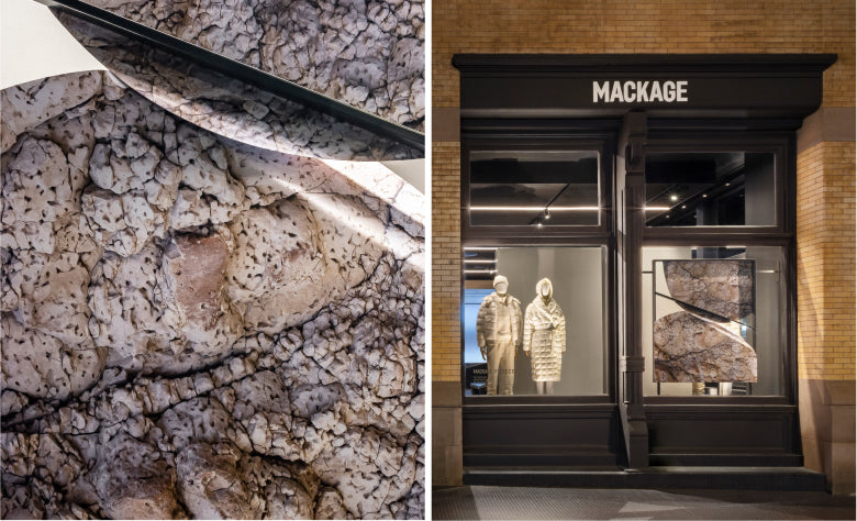 MACKAGE PARTNERS WITH FRIEZE