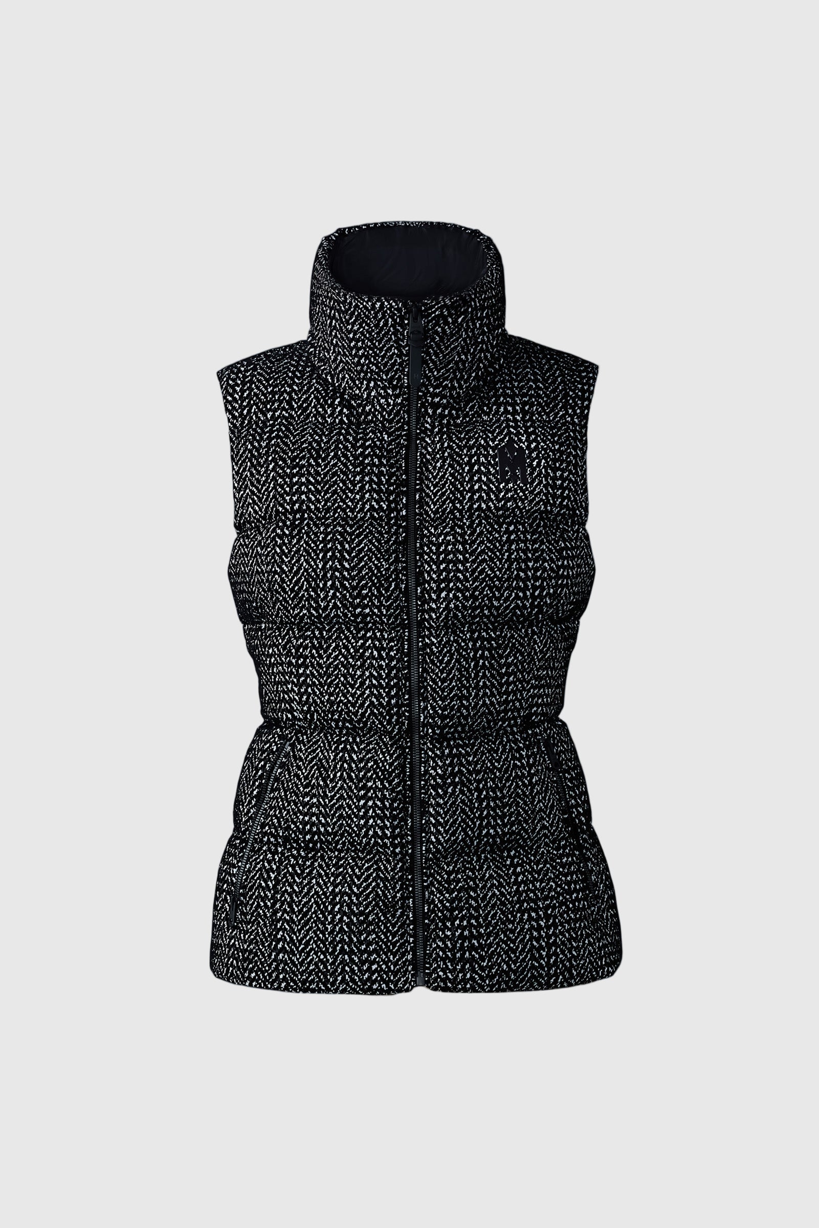 Chaya-FLP, flocked light down vest | Mackage® EU