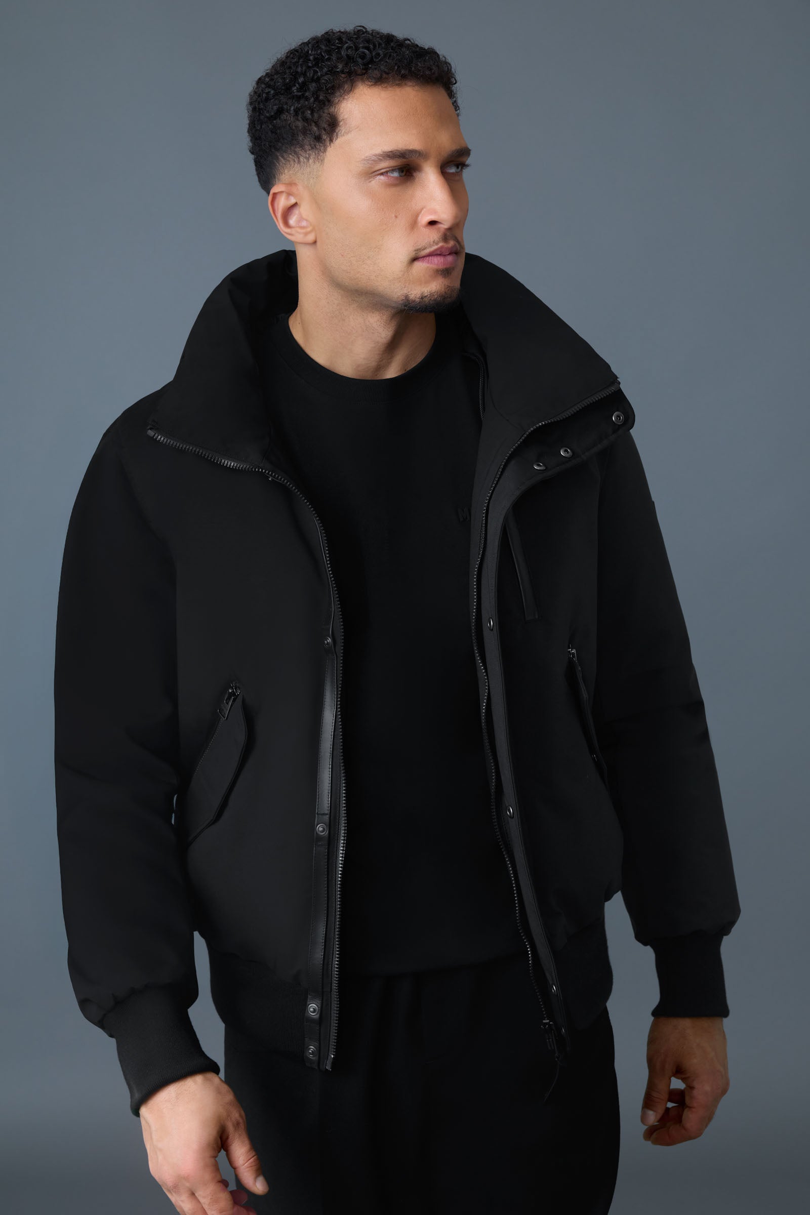 m*様 DEFORM DOCKING NYLON JACKET Ivory DEFORM DOCKING NYLON JACKET