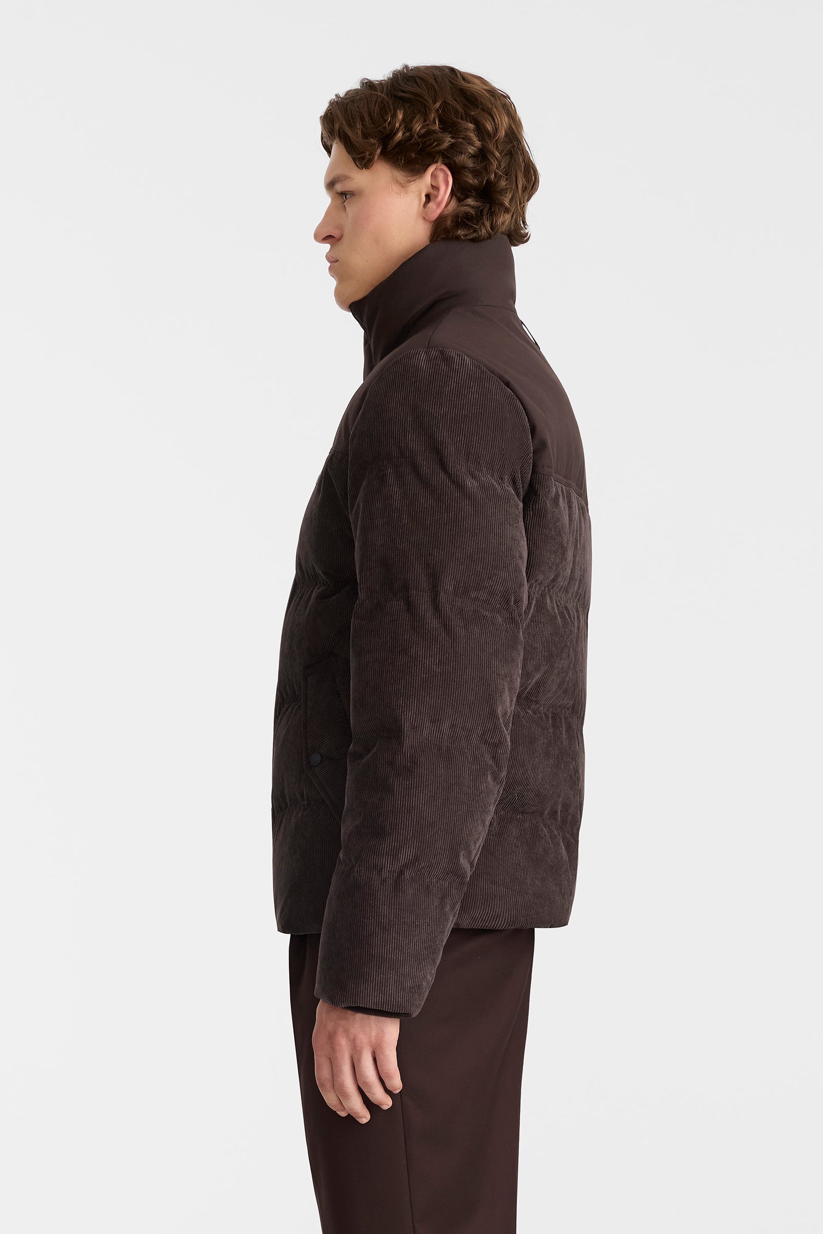 EVERETT-CDY Down corduroy jacket for Men | Mackage® EU
