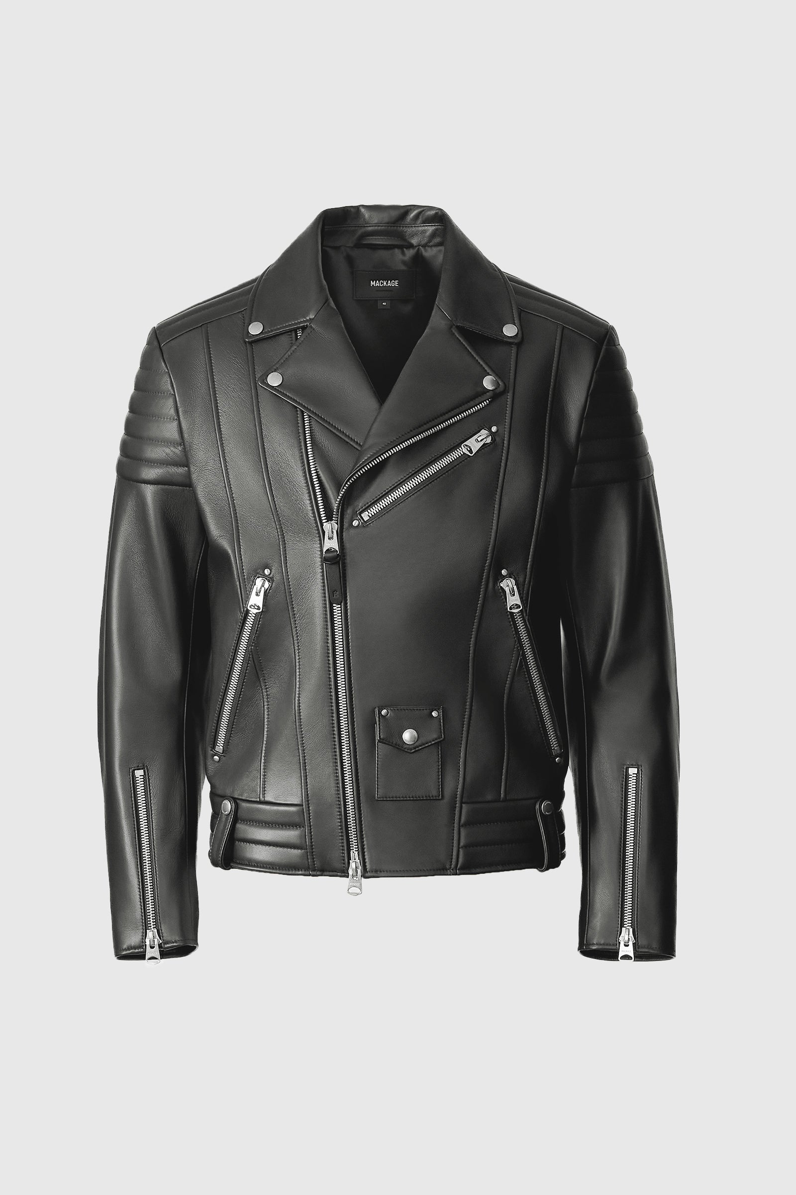 Mackage Men's Kenneth Leather Biker Jacket