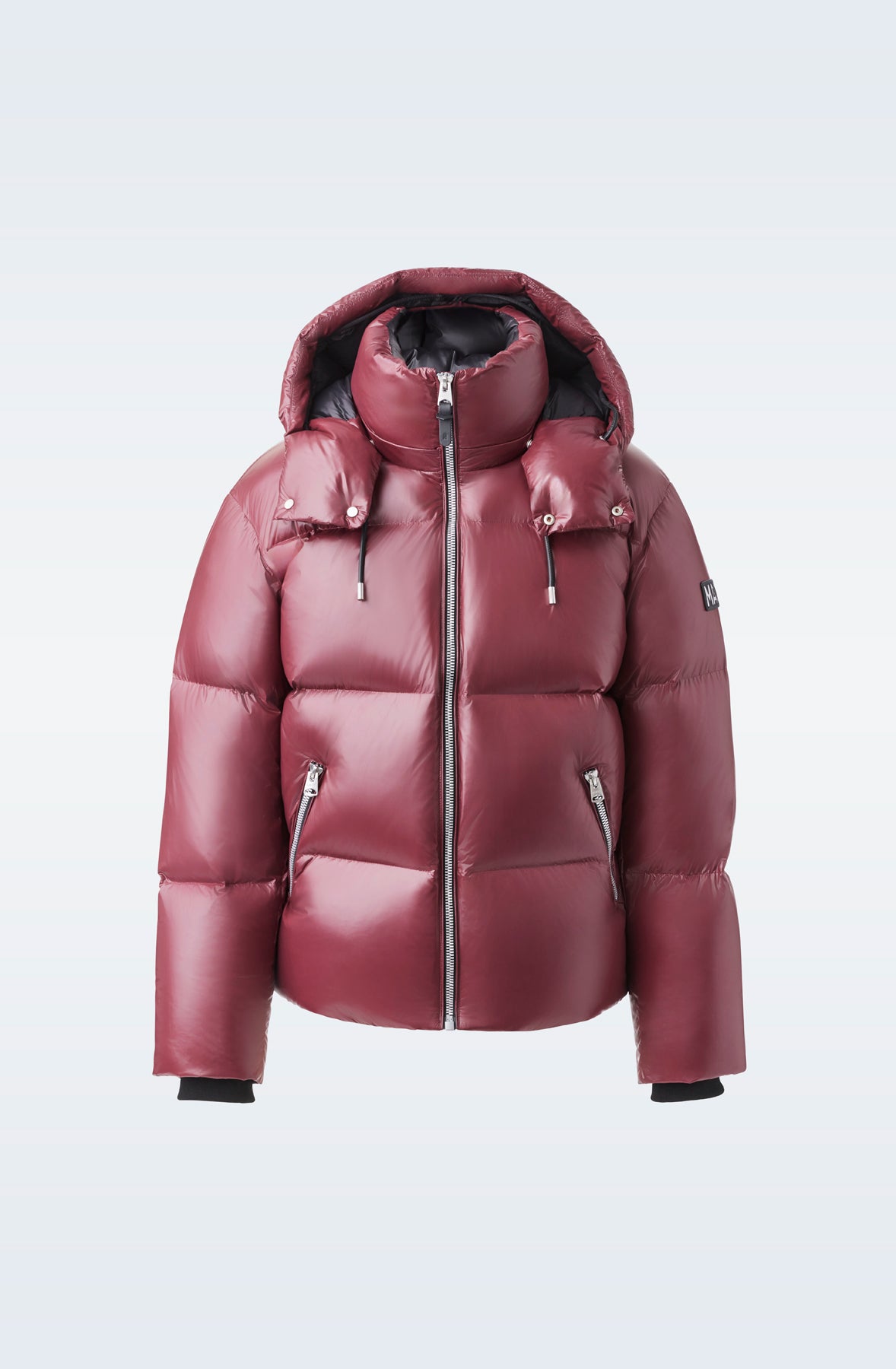Kent, Lustrous down jacket with hood for men | Mackage® EU