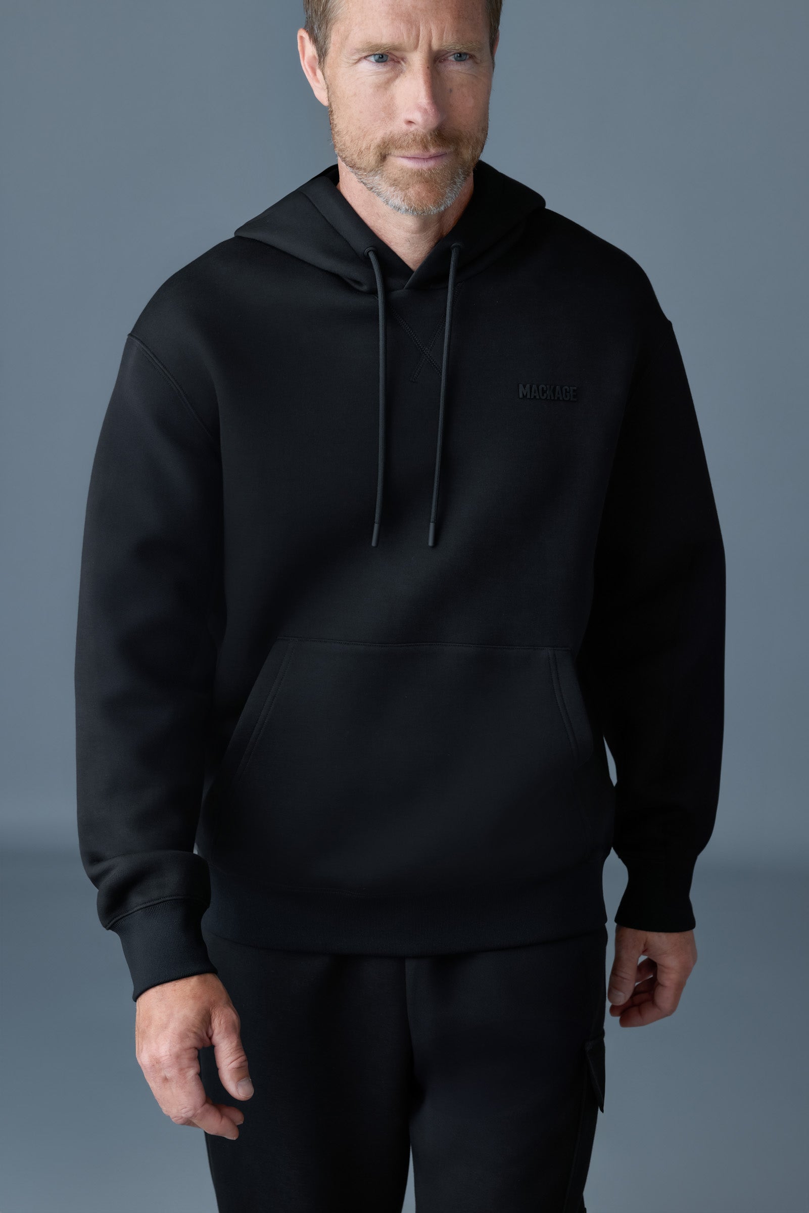 KRYSTIAN Double-Face Jersey Hoodie for Men | Mackage EU
