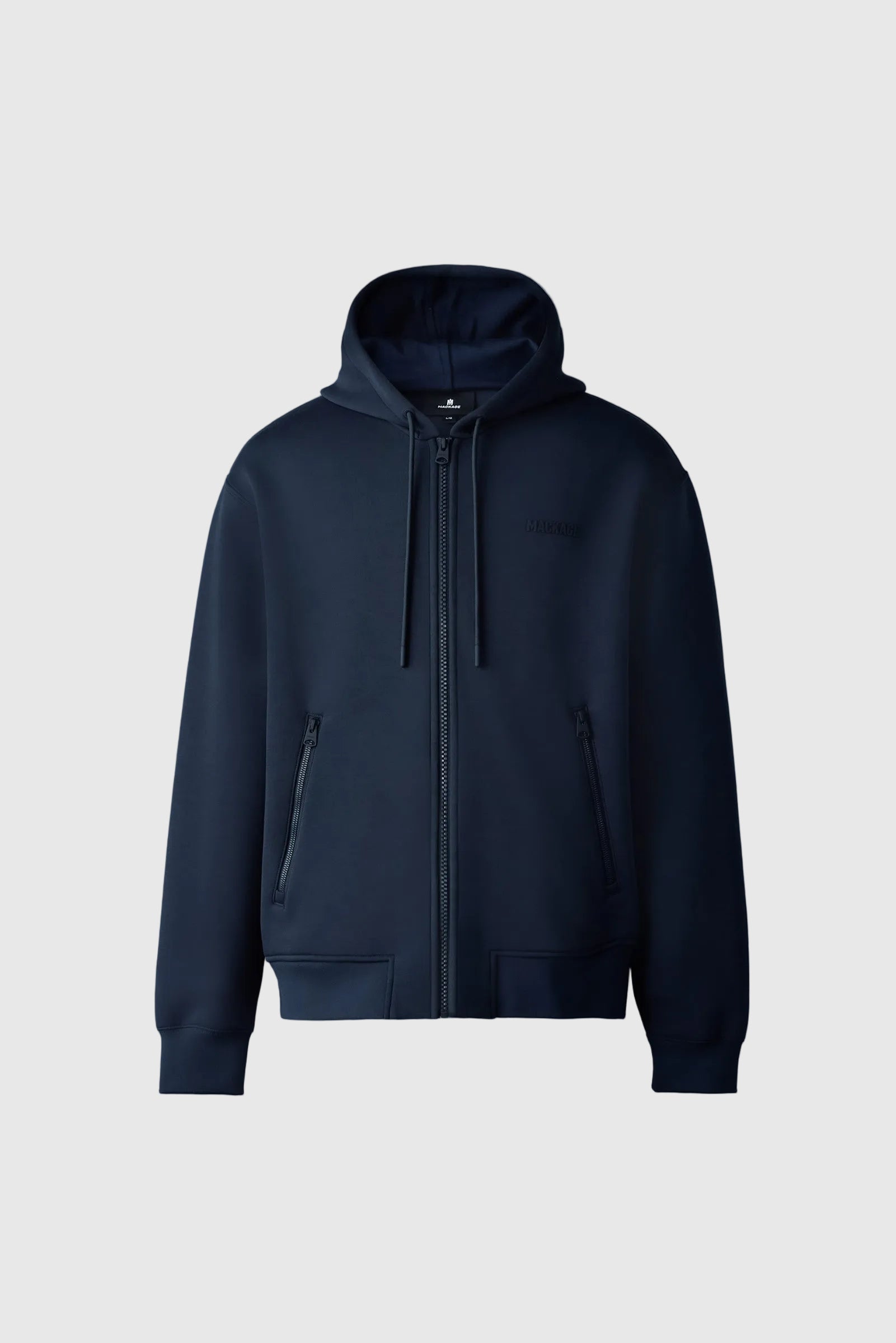 KRYSTOS double-face jersey zip-up hoodie for Men | Mackage® EU