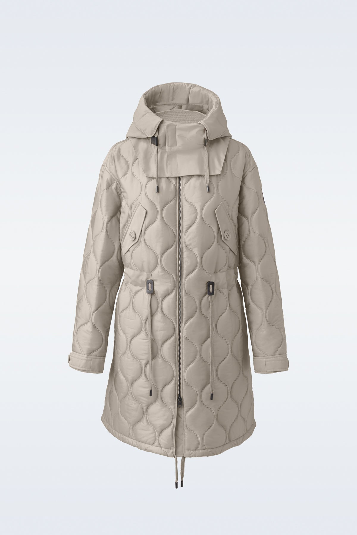 Kula, Heritage quilted long coat for ladies | Mackage® EU