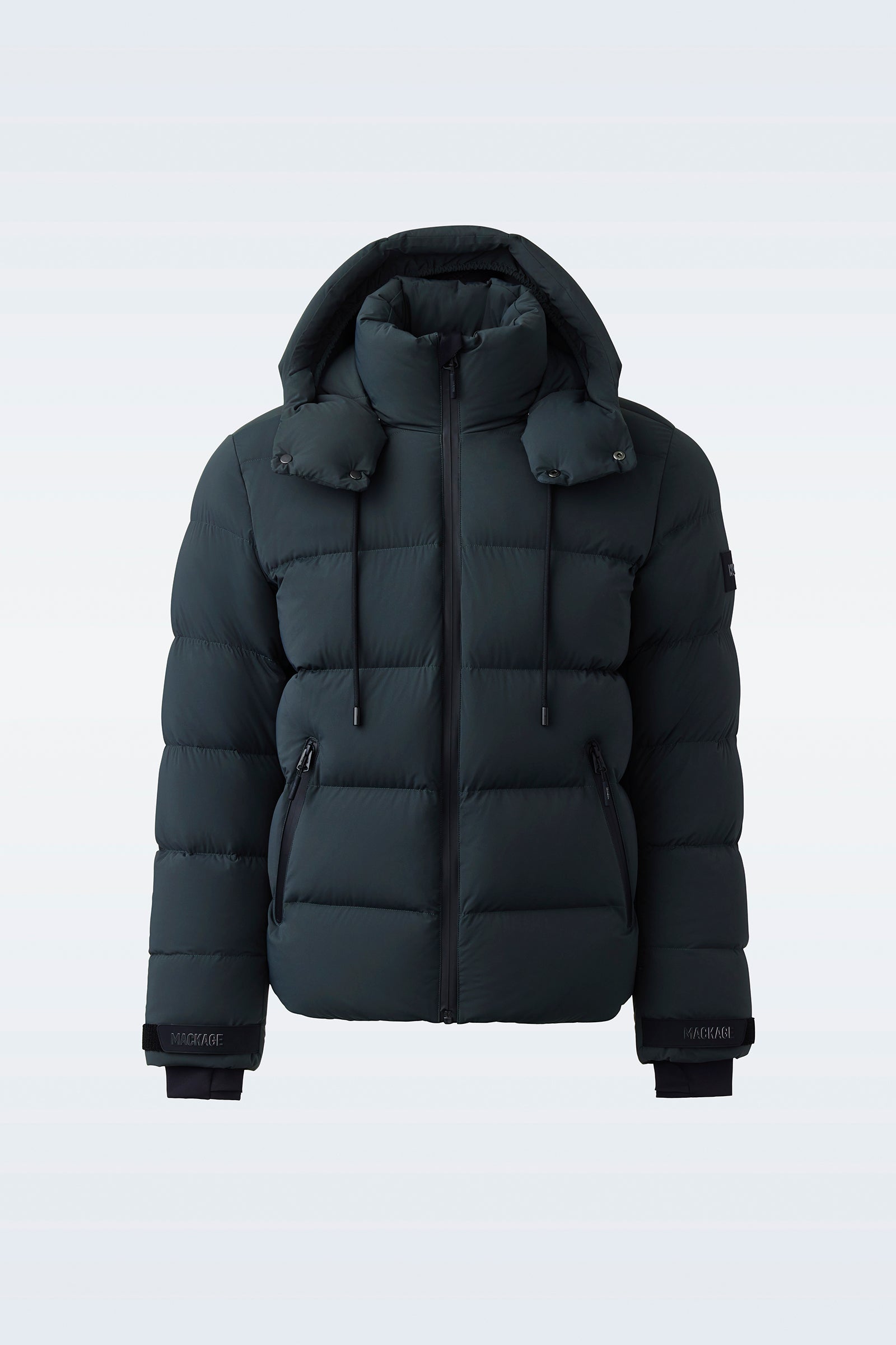 Samuel, Medium down jacket with hood for men | Mackage® EU