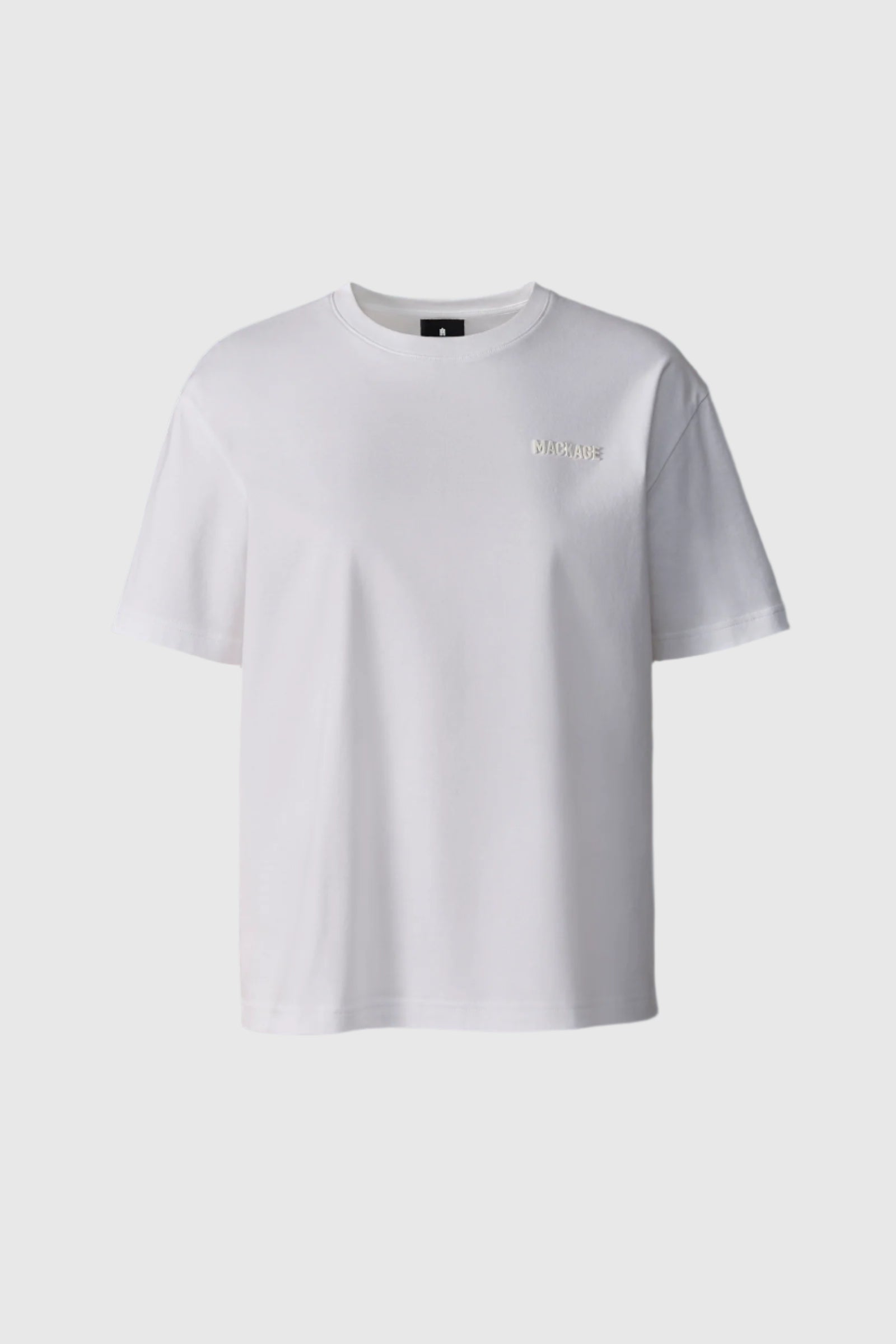 Tee-W, T-Shirt With Mackage Silicone Logo | Mackage® EU