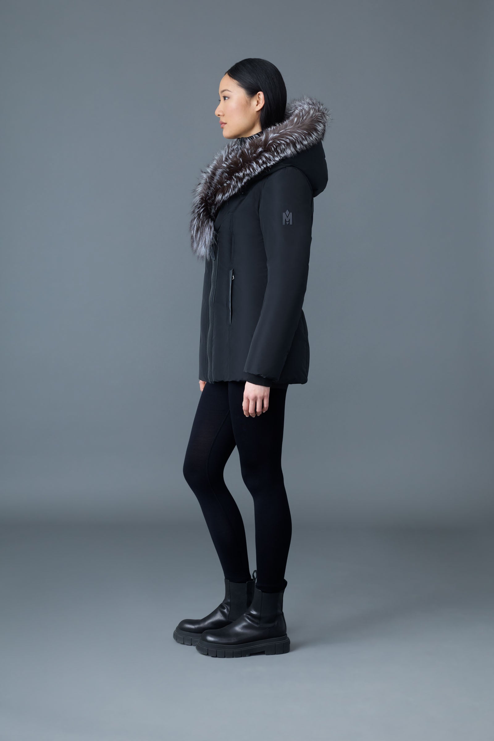 ADALI-X Down coat with fur for Women | Mackage® EU