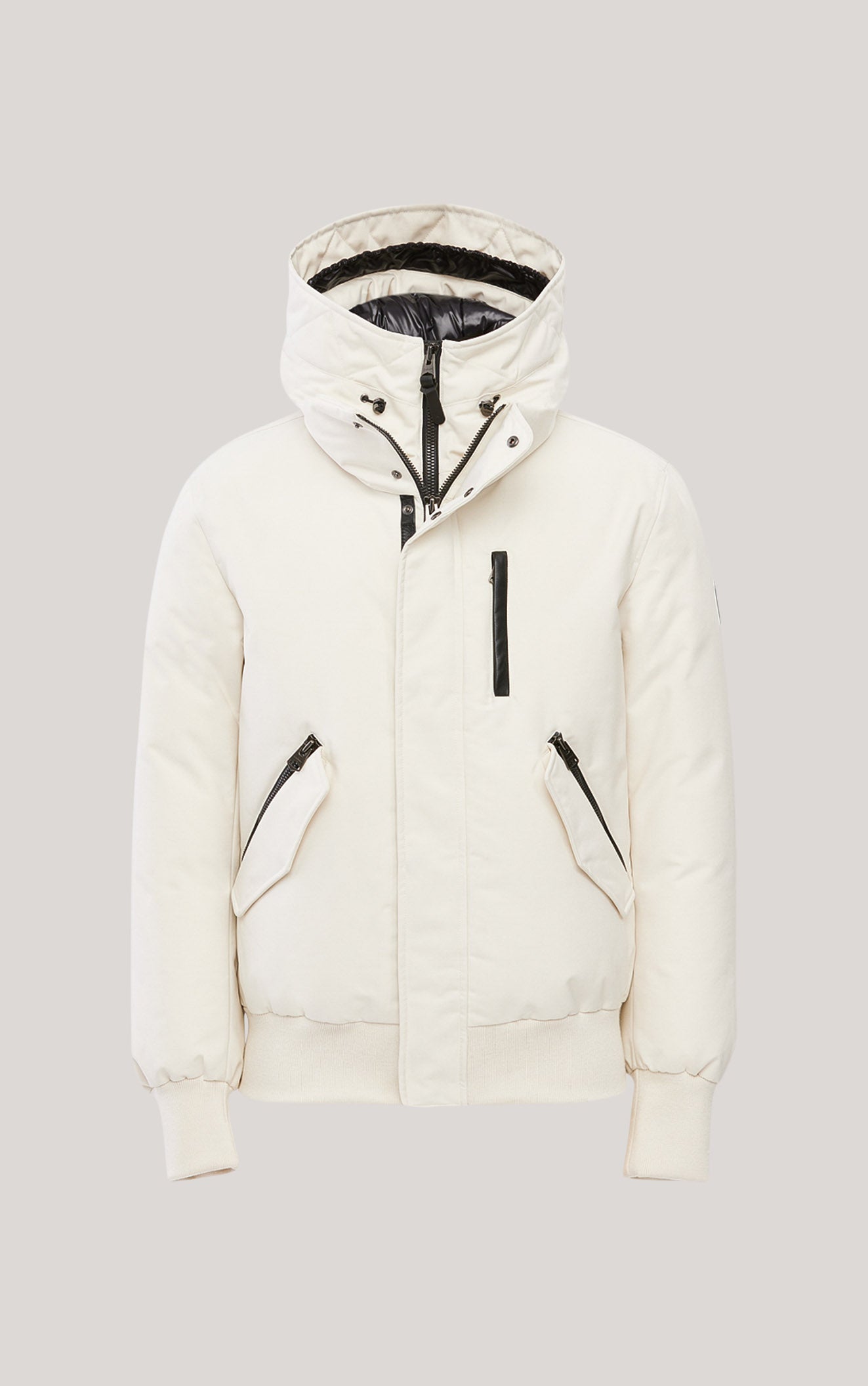 DIXON-NFR 2-in-1 Down bomber jacket with hooded bib for Men