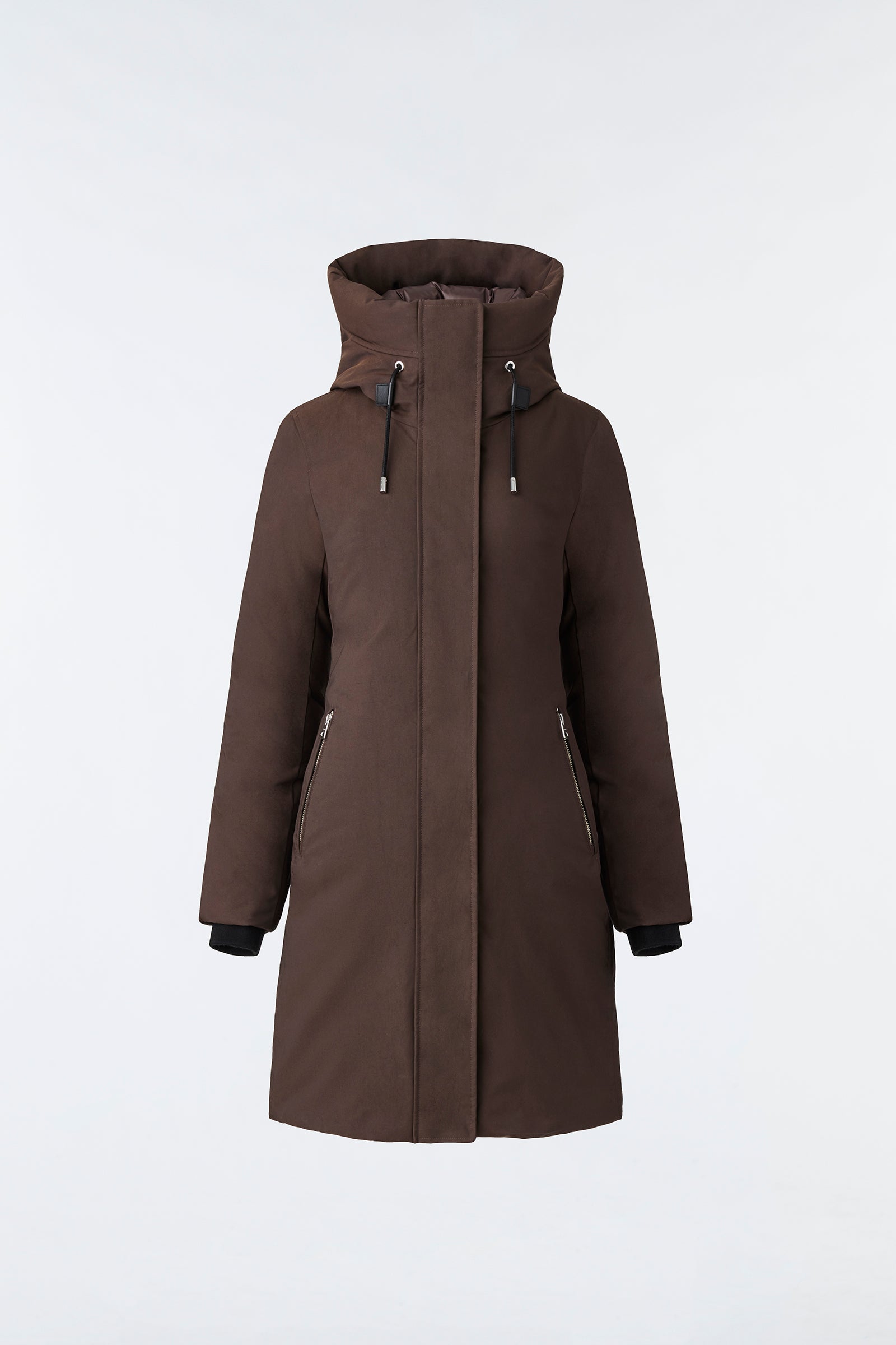 SHILOH-NF 2-in-1 fitted Down coat - removable bib for Women