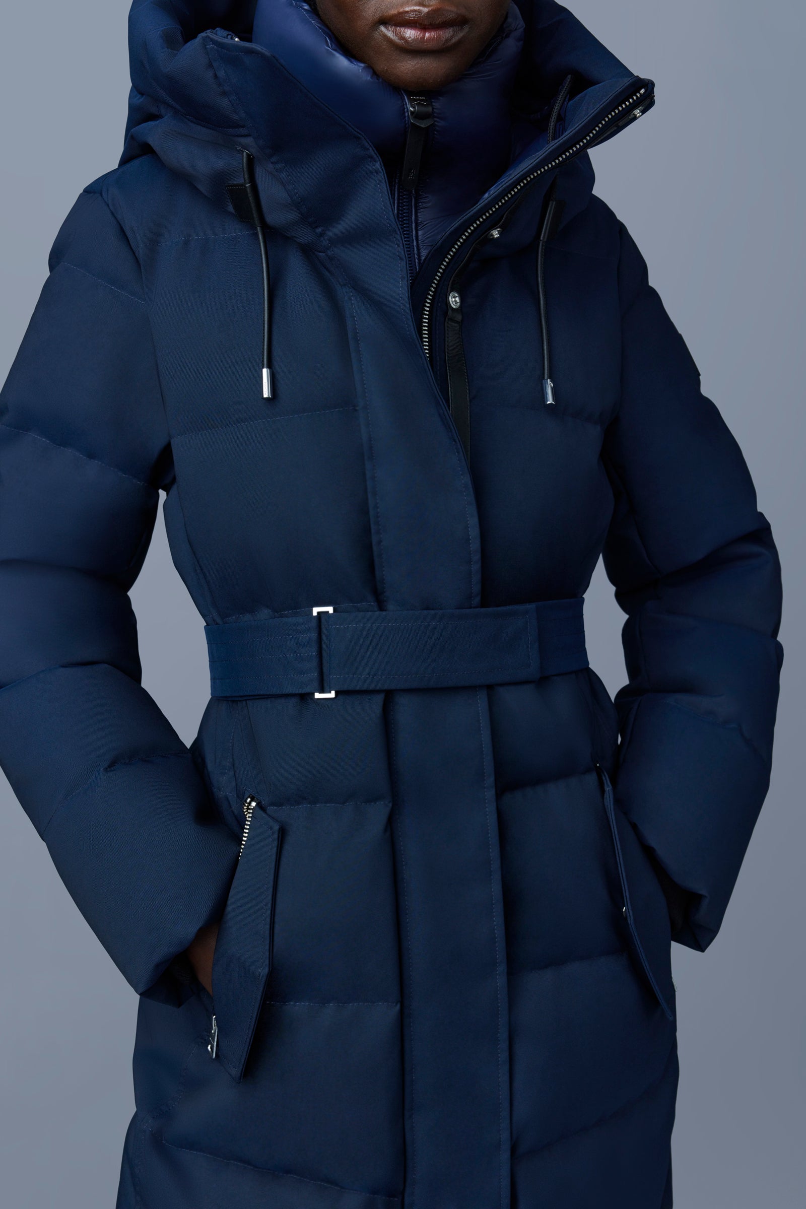 Shyla, 2-in-1 down coat with removable bib for ladies | Mackage® EU